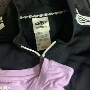 Track suit with t shirt the brand is umbro